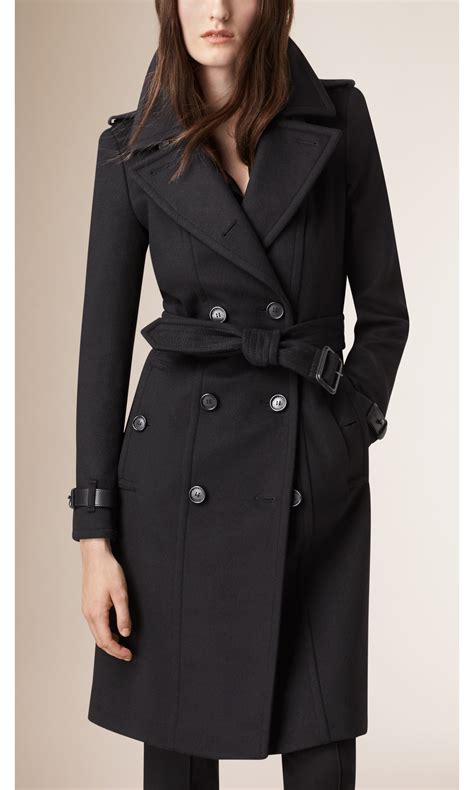 burberry mantel schwarz damen|Burberry trench coat women.